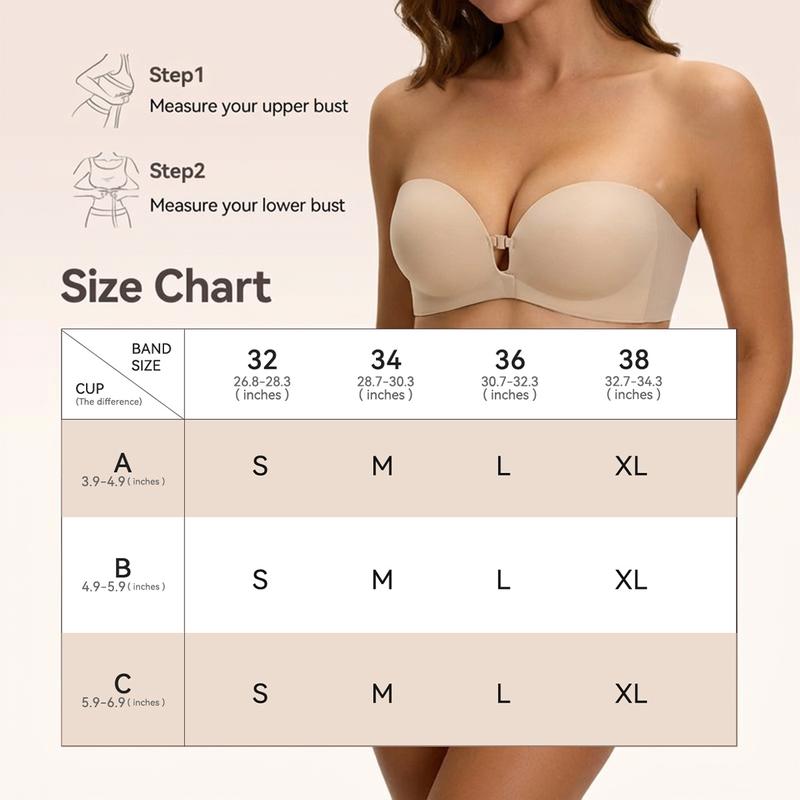 VelvetContour™ Strapless Push-Up Bra
