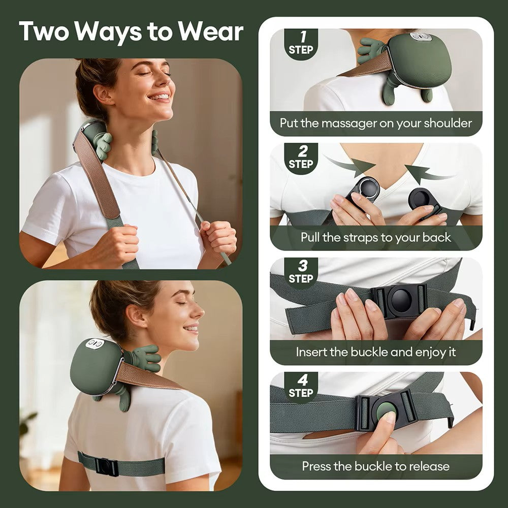 Moventra™ Deep Relief Neck & Shoulder Massager