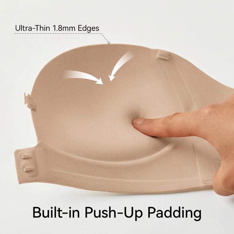 VelvetContour™ Strapless Push-Up Bra
